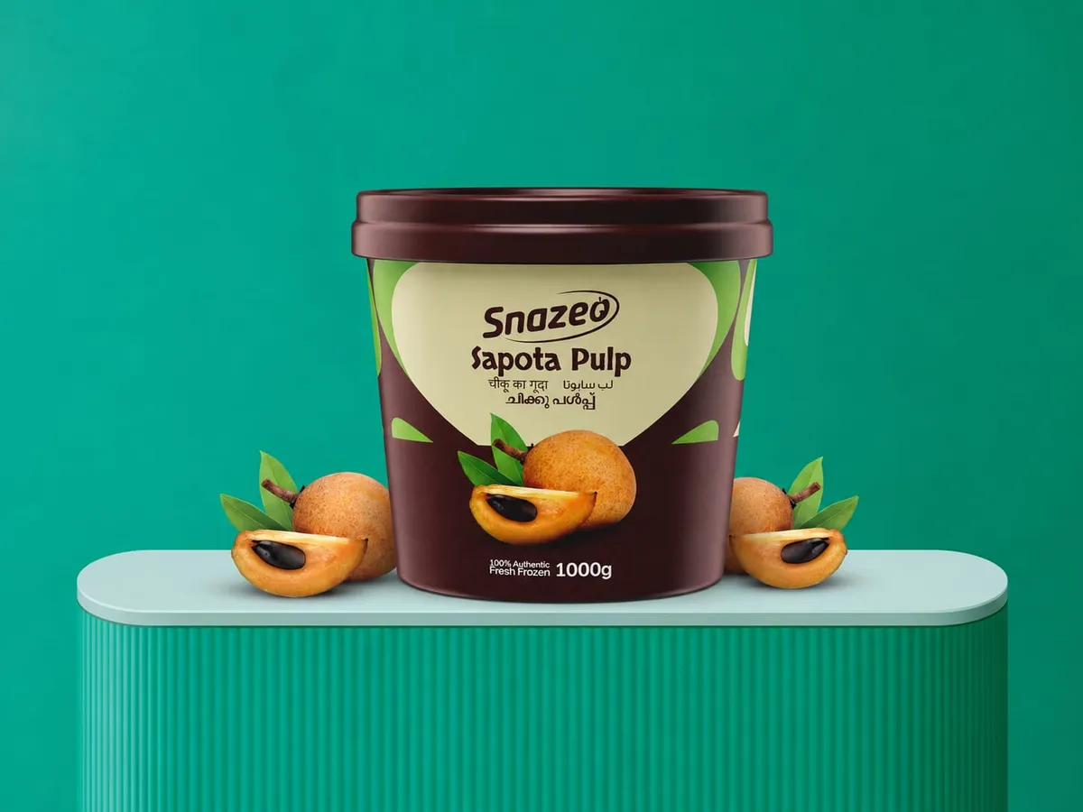 Snazeo Sapota Pulp 1000g