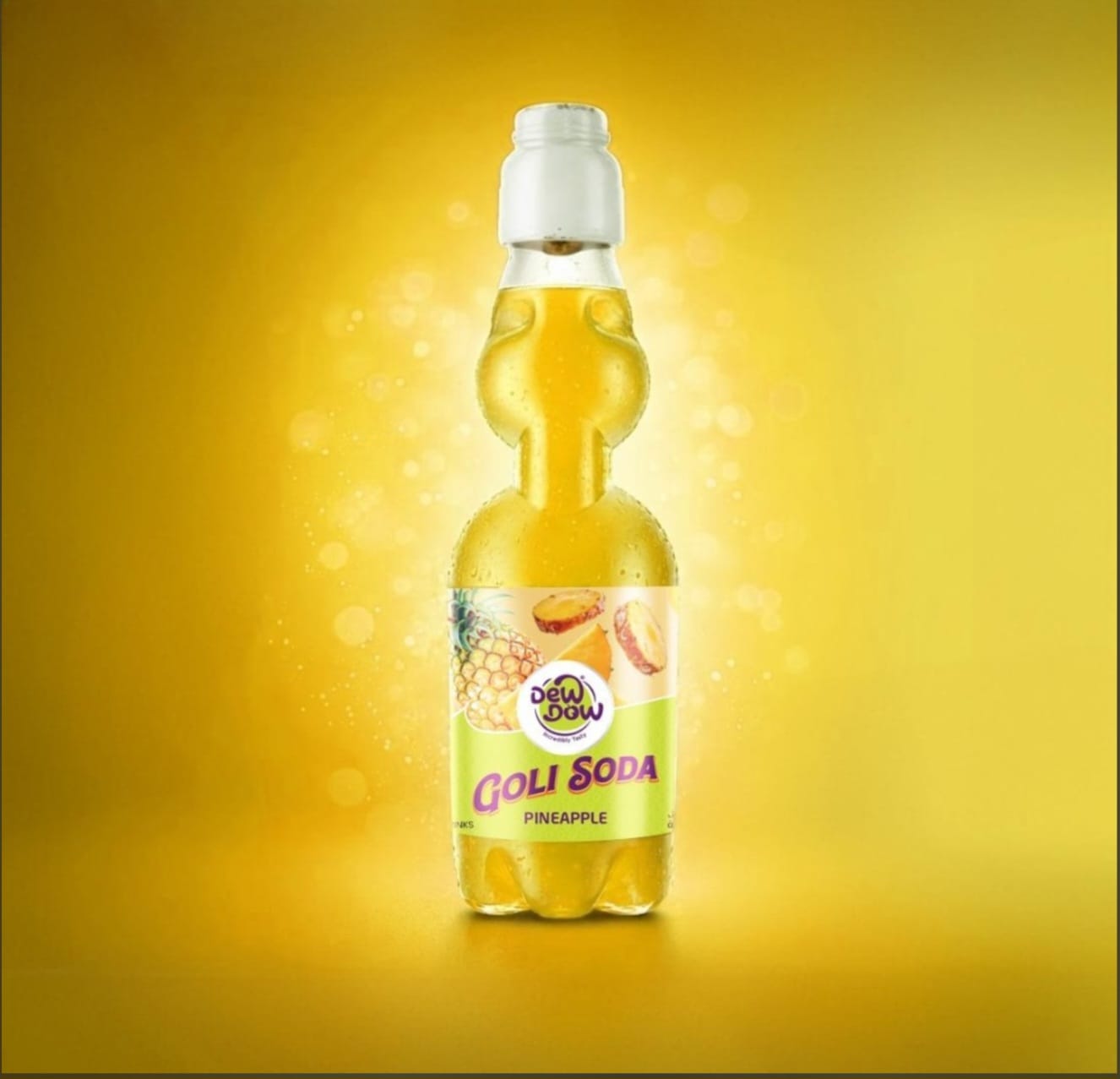 Dew Dow Pineapple Goli Soda 24x300ml