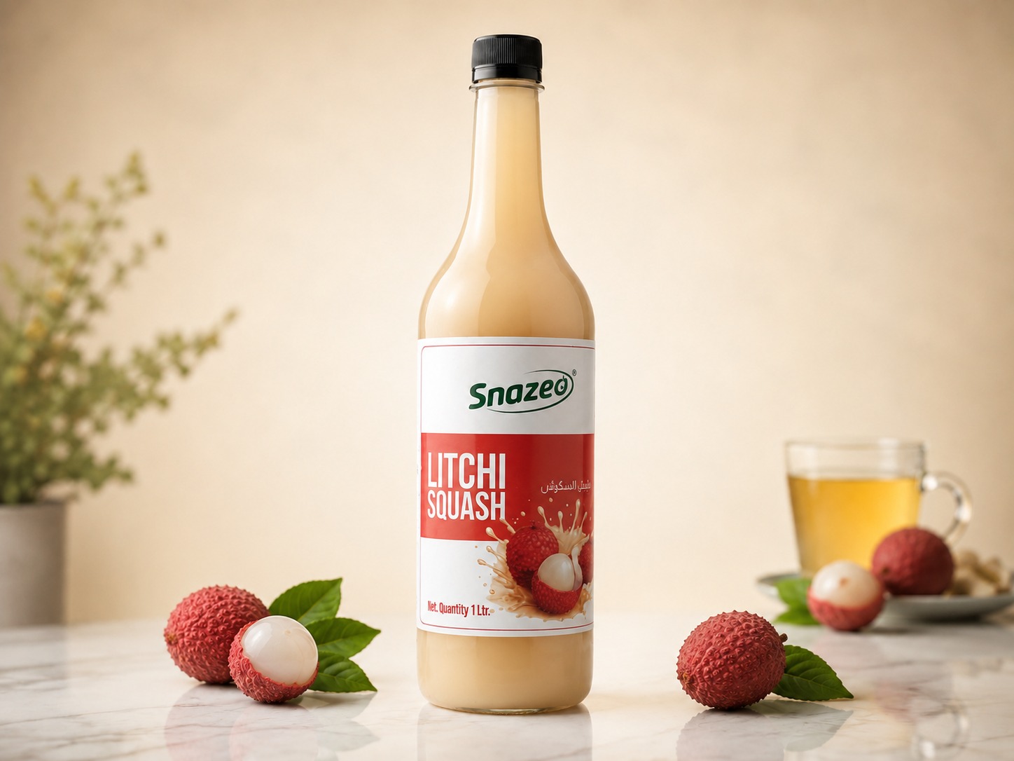 Snazeo Lichi Squash 1000ml