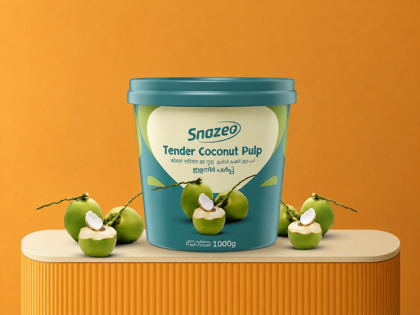 Snazeo Tender Coconut Pulp 1000g