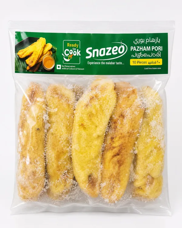 Snazeo Banana Fry Frozen 10 Piece