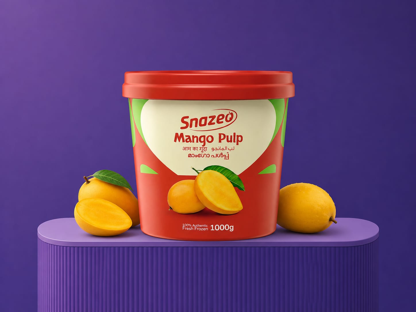 Snazeo Mango Pulp 1000g