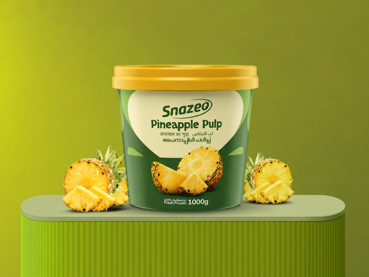 Snazeo Pineapple Pulp 1000g