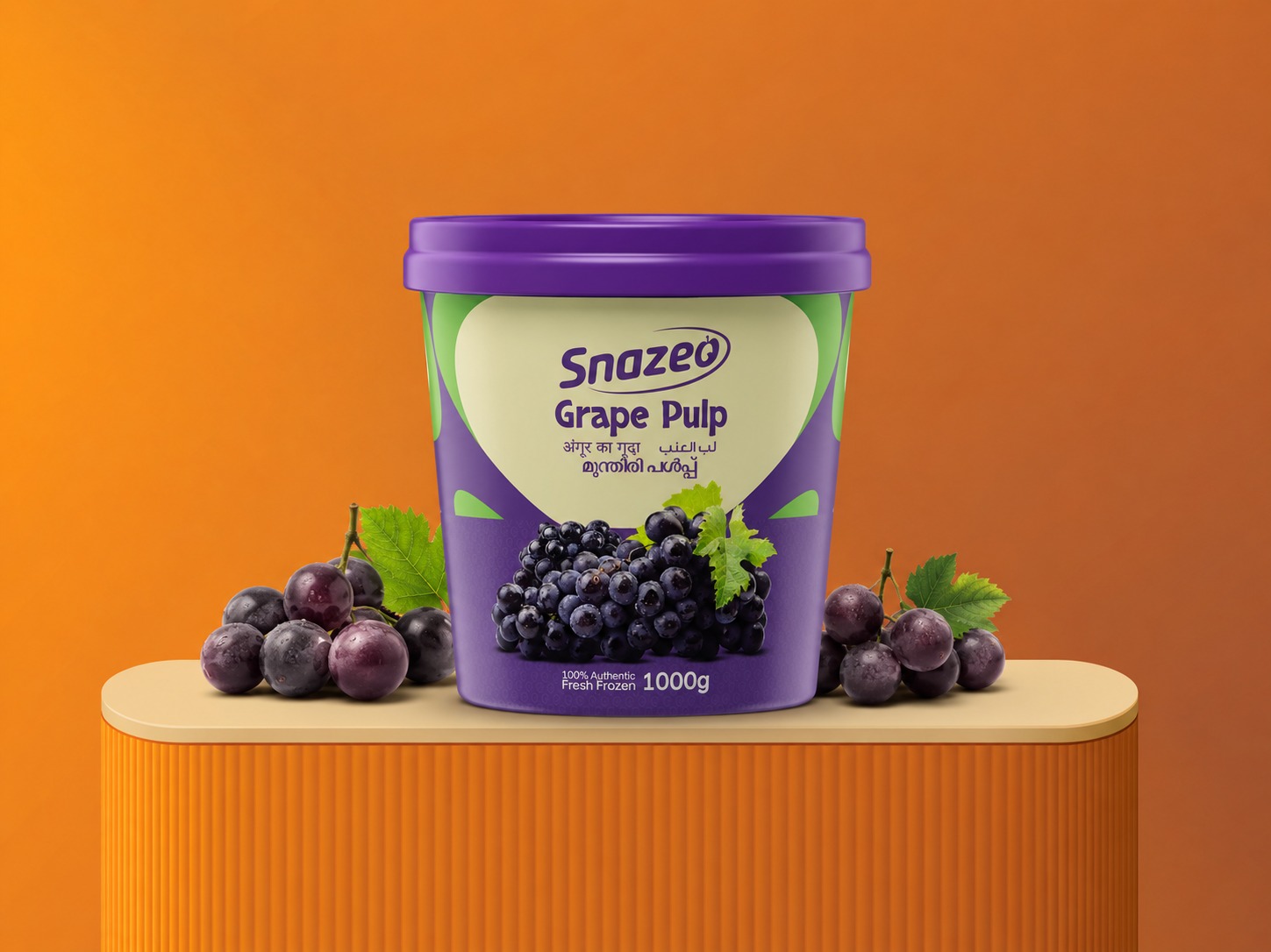 Snazeo Grape Pulp 1000g