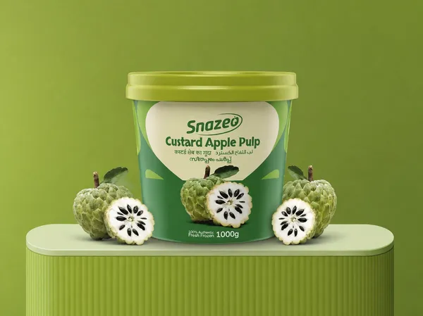 Snazeo Custard Apple Pulp 1000g
