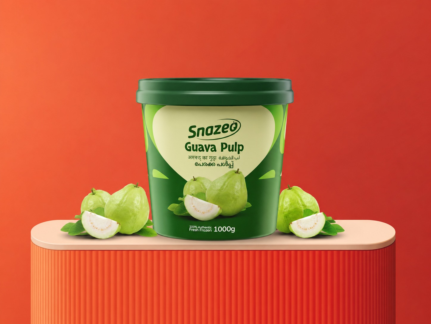 Snazeo Guava Pulp 1000g